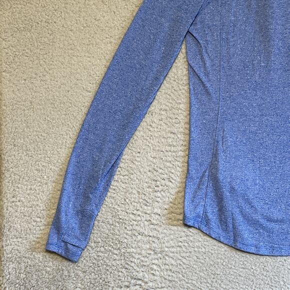 Under Armour Womens Activewear Sweater Small 1/4 Zip Collared Blue Lightweight - Picture 14 of 16